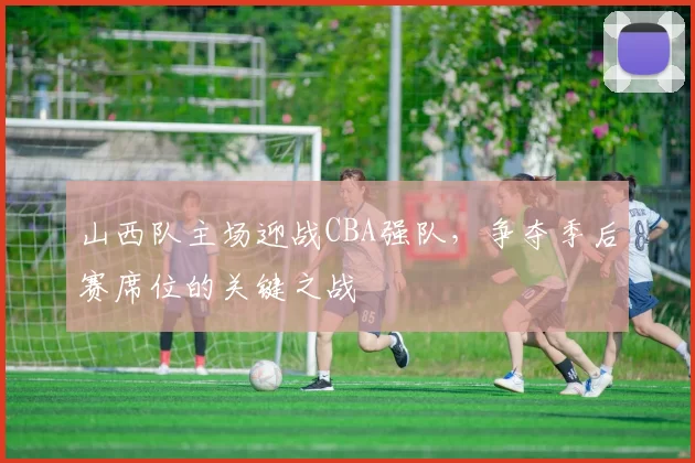 山西队主场迎战CBA强队，争夺季后赛席位的关键之战